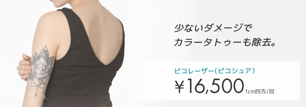タトゥー除去（レーザー治療）
